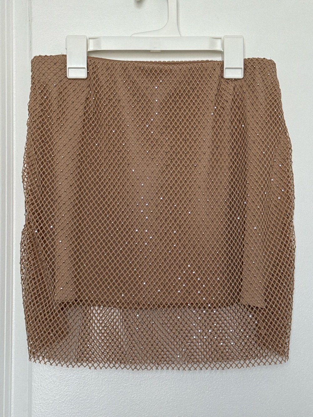 Sequin Mesh Mini Skirt